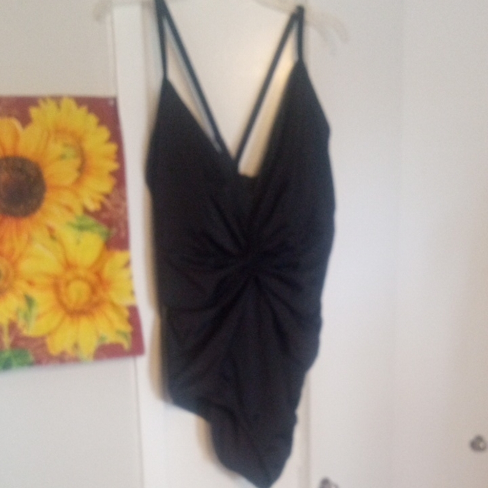 Time and Tru Black Swimsuit